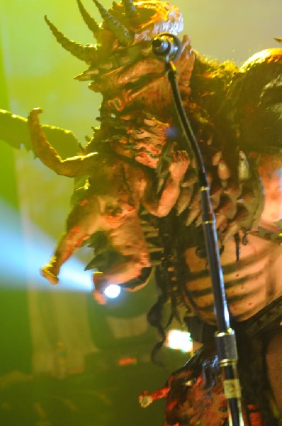 GWAR at the Austin Music Hall, Austin, Texas - 09/27/09