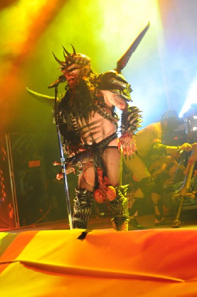 GWAR at the Austin Music Hall, Austin, Texas - 09/27/09