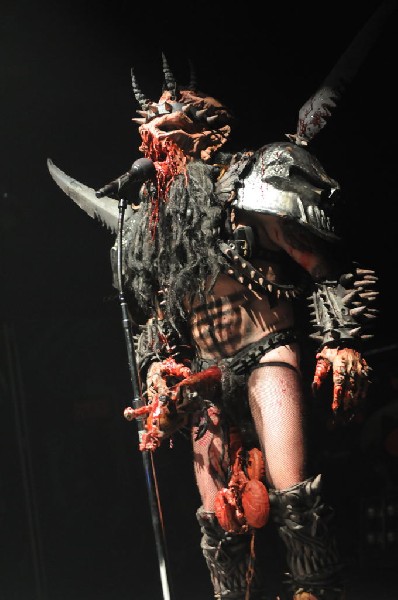 GWAR at the Austin Music Hall, Austin, Texas - 09/27/09