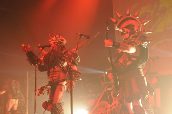 GWAR at the Austin Music Hall, Austin, Texas