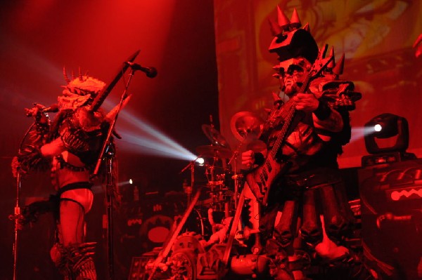 GWAR at the Austin Music Hall, Austin, Texas