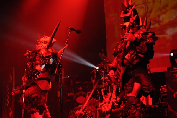 GWAR at the Austin Music Hall, Austin, Texas