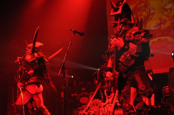 GWAR at the Austin Music Hall, Austin, Texas