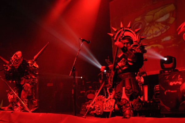 GWAR at the Austin Music Hall, Austin, Texas