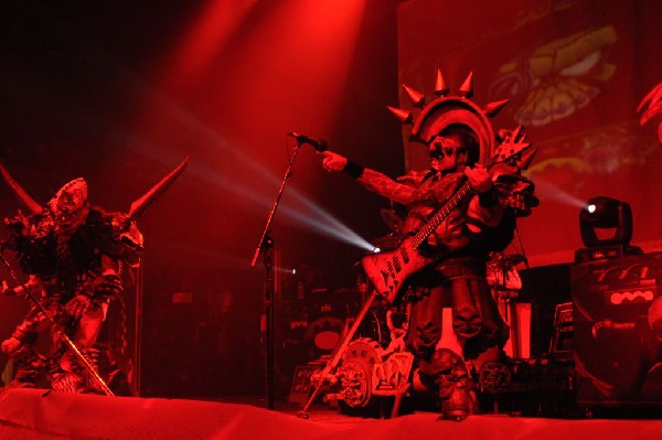 GWAR at the Austin Music Hall, Austin, Texas