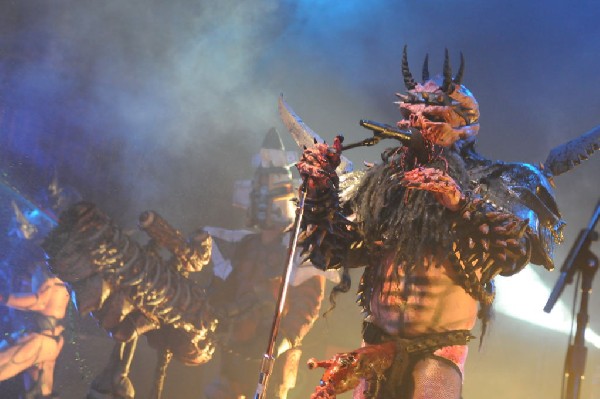 GWAR at the Austin Music Hall, Austin, Texas