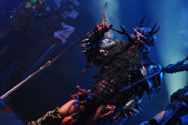 GWAR at the Austin Music Hall, Austin, Texas