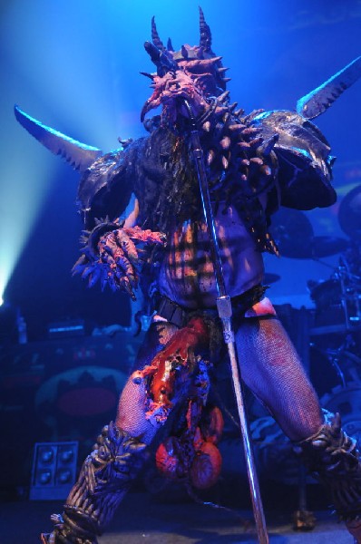 GWAR at the Austin Music Hall, Austin, Texas