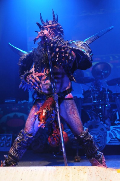 GWAR at the Austin Music Hall, Austin, Texas