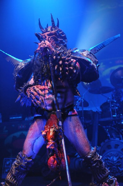 GWAR at the Austin Music Hall, Austin, Texas