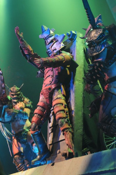 GWAR at the Austin Music Hall, Austin, Texas