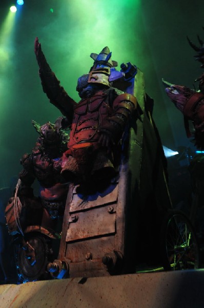 GWAR at the Austin Music Hall, Austin, Texas