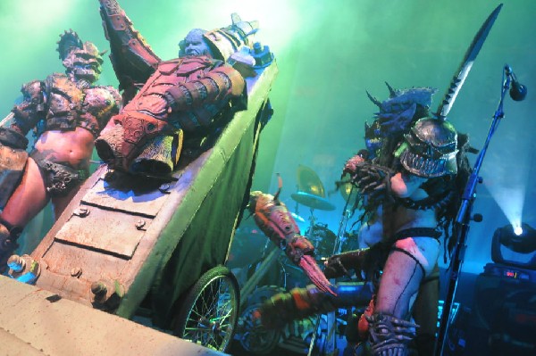 GWAR at the Austin Music Hall, Austin, Texas