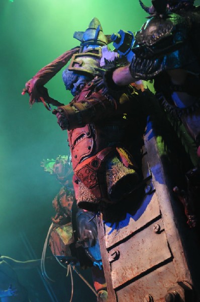 GWAR at the Austin Music Hall, Austin, Texas