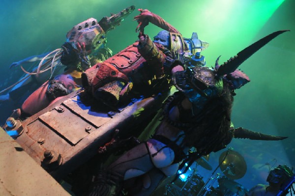 GWAR at the Austin Music Hall, Austin, Texas