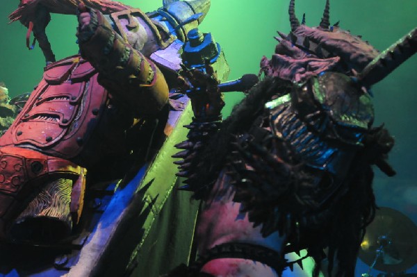 GWAR at the Austin Music Hall, Austin, Texas