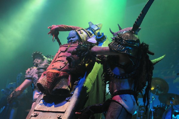 GWAR at the Austin Music Hall, Austin, Texas