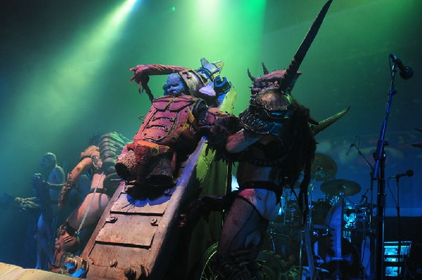 GWAR at the Austin Music Hall, Austin, Texas