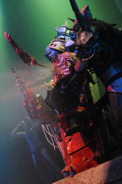 GWAR at the Austin Music Hall, Austin, Texas