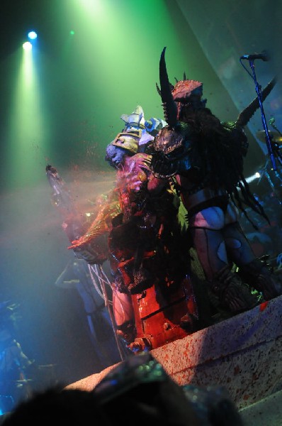 GWAR at the Austin Music Hall, Austin, Texas