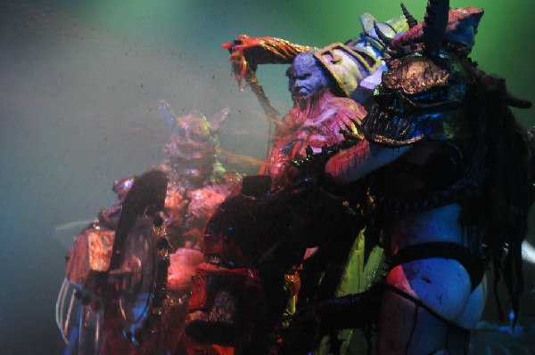 GWAR at the Austin Music Hall, Austin, Texas