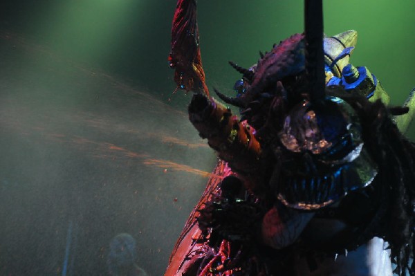 GWAR at the Austin Music Hall, Austin, Texas