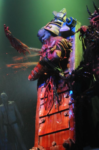 GWAR at the Austin Music Hall, Austin, Texas