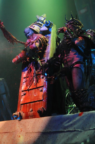 GWAR at the Austin Music Hall, Austin, Texas