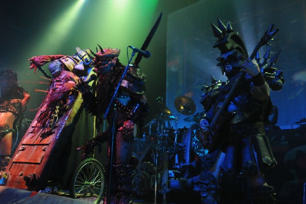GWAR at the Austin Music Hall, Austin, Texas