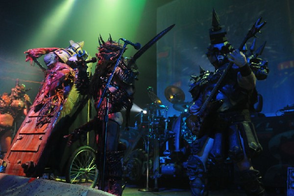 GWAR at the Austin Music Hall, Austin, Texas