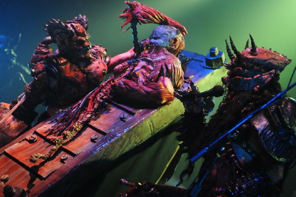 GWAR at the Austin Music Hall, Austin, Texas