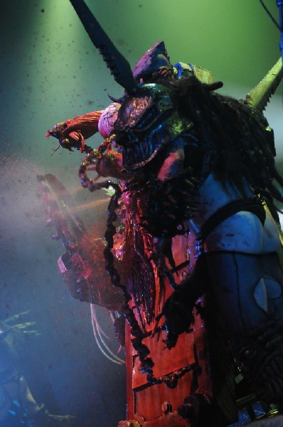 GWAR at the Austin Music Hall, Austin, Texas