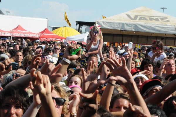 Gallows at Warped Festival, San Antonio, Texas