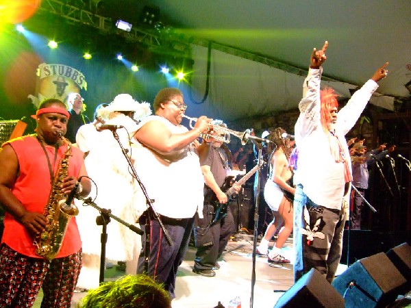 George Clinton and Parliament Funkadelic at Stubb's BarBQ Austin, Texas