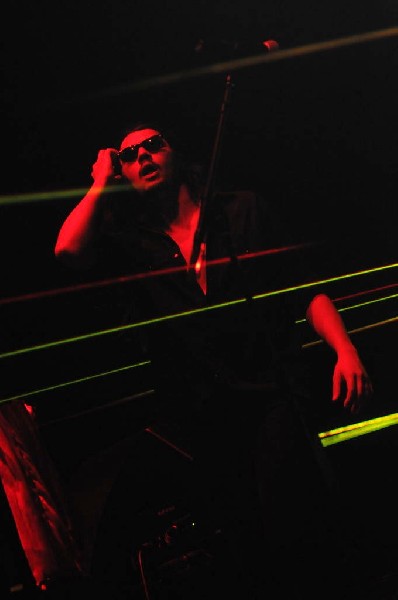 Ghostland Observatory performs at the AMP Launch Party at ACL Live at the M