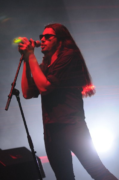 Ghostland Observatory performs at the AMP Launch Party at ACL Live at the M