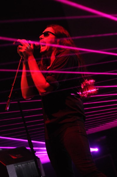 Ghostland Observatory performs at the AMP Launch Party at ACL Live at the M