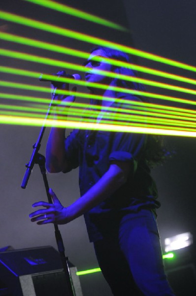 Ghostland Observatory performs at the AMP Launch Party at ACL Live at the M