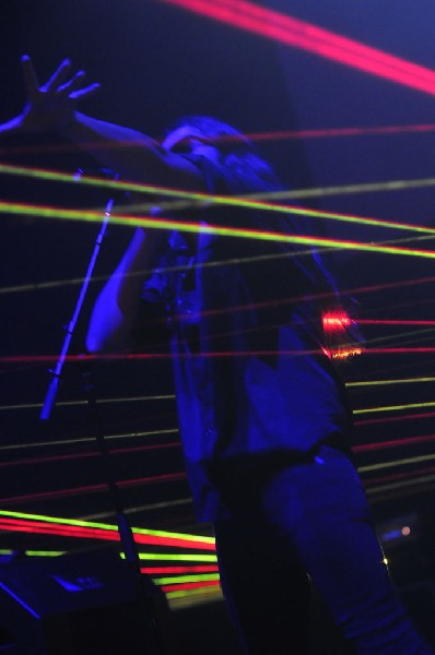 Ghostland Observatory performs at the AMP Launch Party at ACL Live at the M