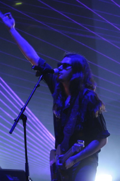 Ghostland Observatory performs at the AMP Launch Party at ACL Live at the M