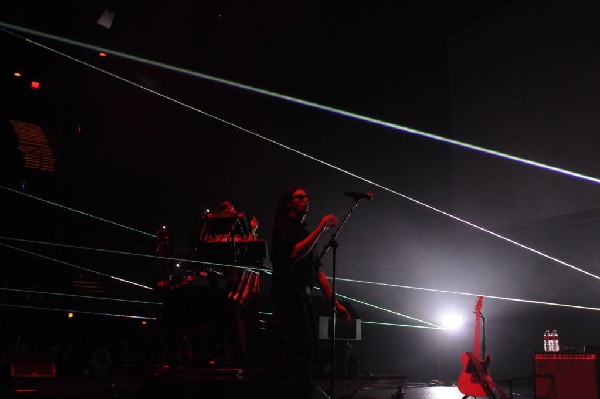 Ghostland Observatory performs at the AMP Launch Party at ACL Live at the M