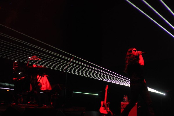 Ghostland Observatory performs at the AMP Launch Party at ACL Live at the M