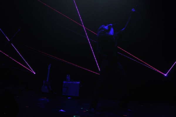 Ghostland Observatory performs at the AMP Launch Party at ACL Live at the M