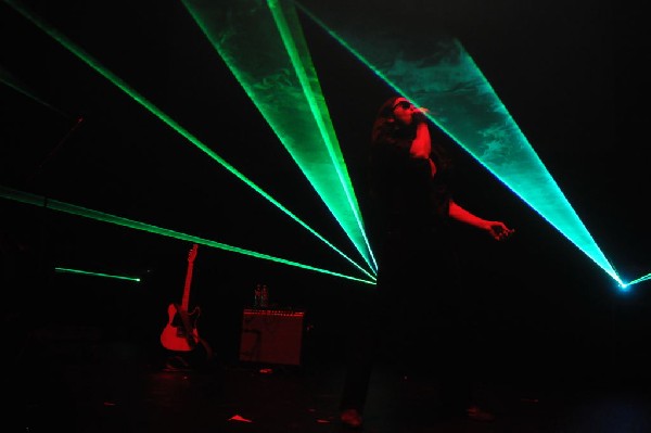 Ghostland Observatory performs at the AMP Launch Party at ACL Live at the M