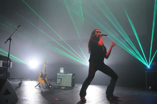 Ghostland Observatory performs at the AMP Launch Party at ACL Live at the M