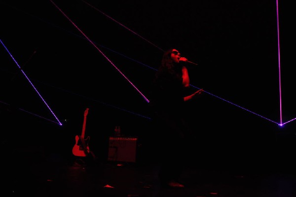 Ghostland Observatory performs at the AMP Launch Party at ACL Live at the M