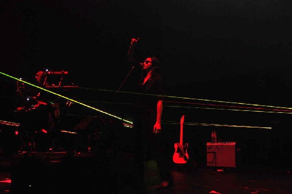 Ghostland Observatory performs at the AMP Launch Party at ACL Live at the M