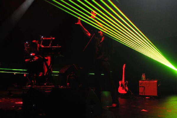 Ghostland Observatory performs at the AMP Launch Party at ACL Live at the M