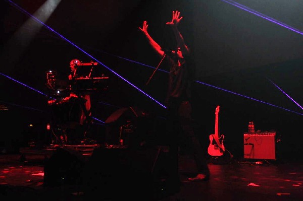 Ghostland Observatory performs at the AMP Launch Party at ACL Live at the M