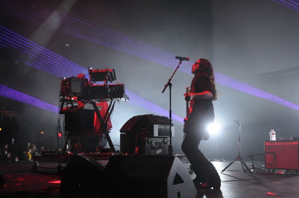 Ghostland Observatory performs at the AMP Launch Party at ACL Live at the M